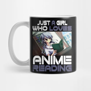 Just A Girl Who Loves Anime Ramen And Reading Japan Anime Mug